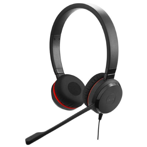 JABRA EVOLVE 20SE CUFFIE STEREO CON MICROFONO USB COLORE NERO